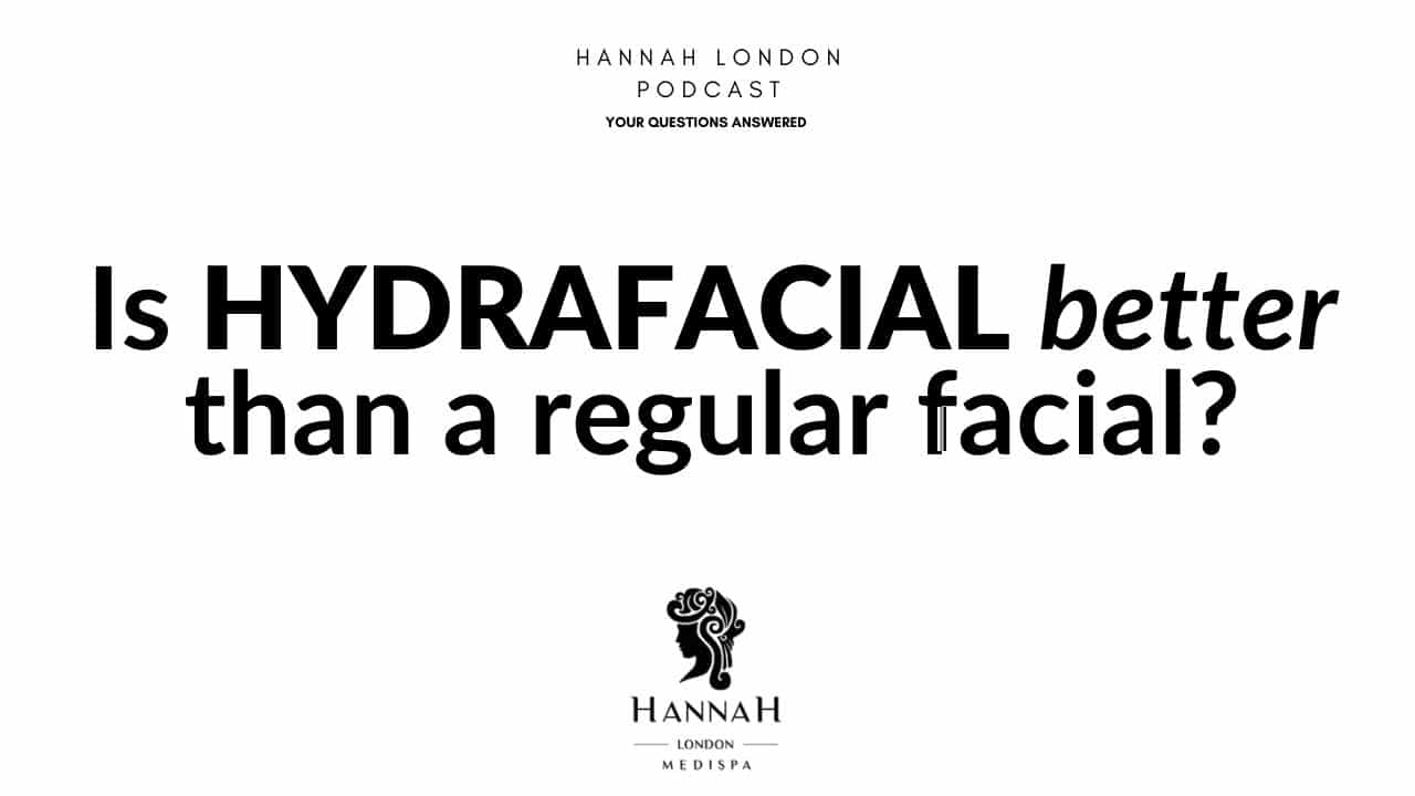 Is hydrafacial better than a regular facial?